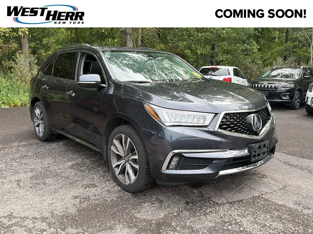 Used 2019 Gunmetal Metallic Acura SH-AWD w/Advance w/RES image 1