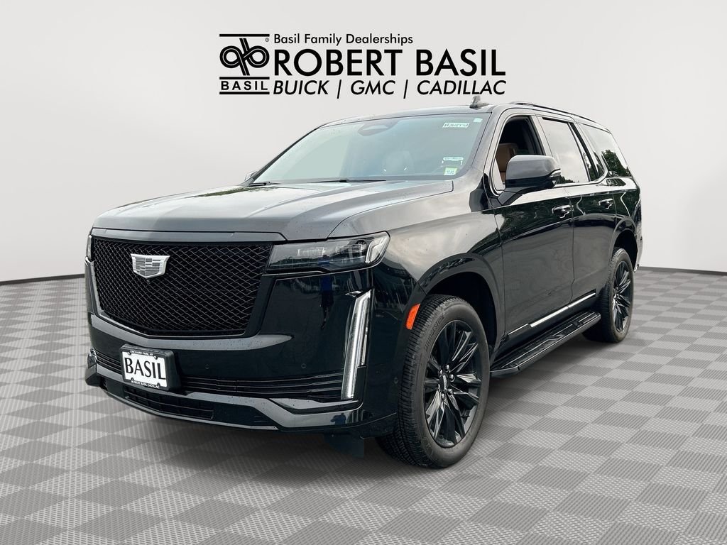 Used 2022 Black Cadillac Sport image 1