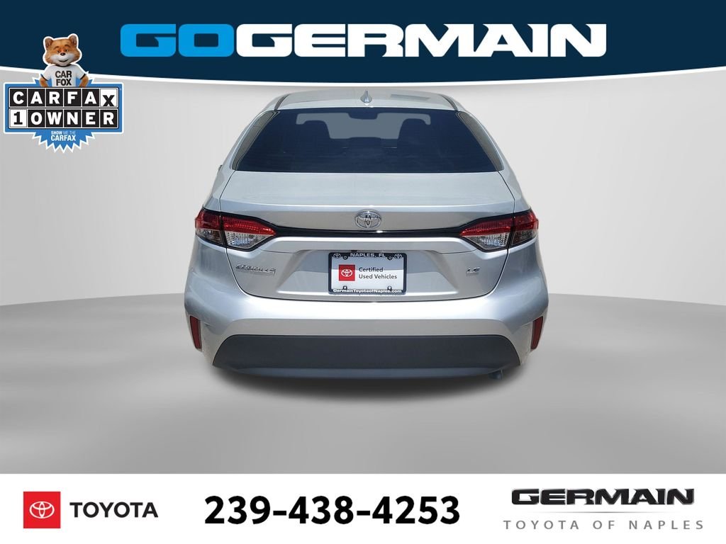Certified Used 2025 Silver Toyota LE image 10