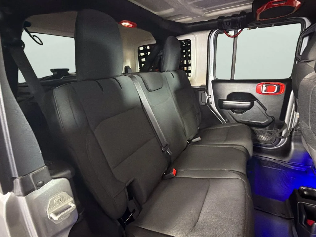 Used 2021 Silver Jeep Unlimited Willys image 30