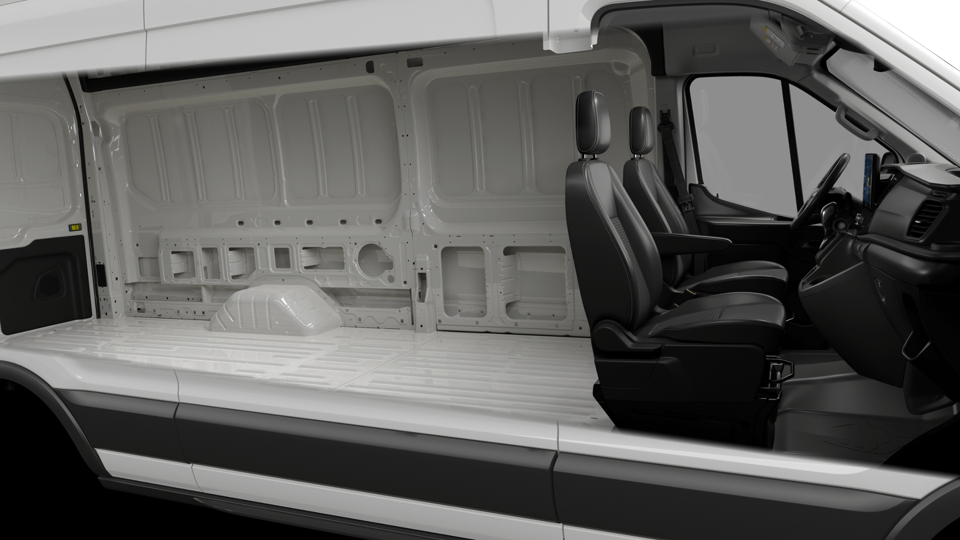 New 2026 Oxford White Ford Cargo Van image 12