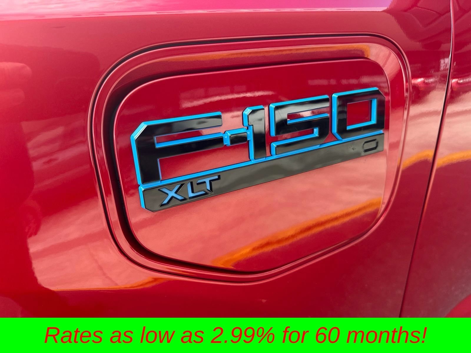 Certified Used 2025 Red Metallic Ford XLT image 13