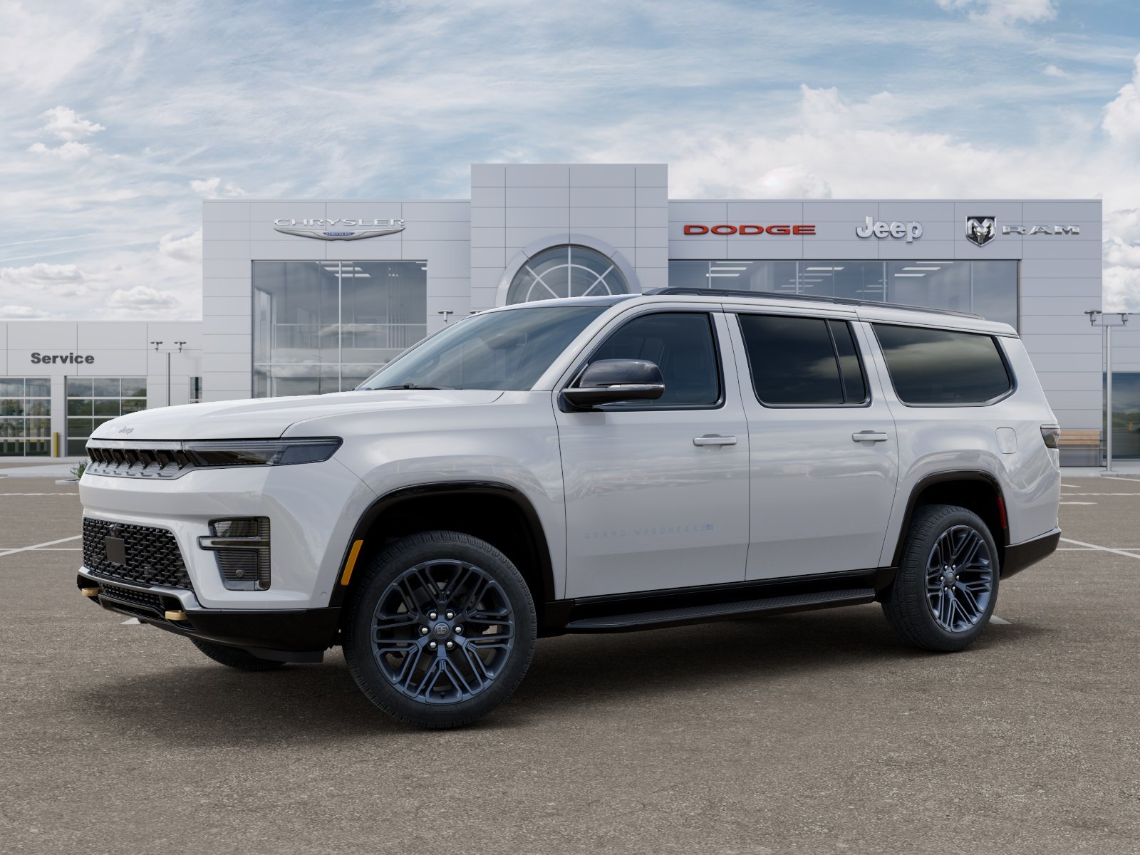 New 2026 Bright White Clear-Coat Exterior Paint Jeep  image 8