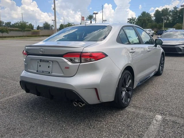 New 2026 Classic Silver Metallic Toyota SE image 4