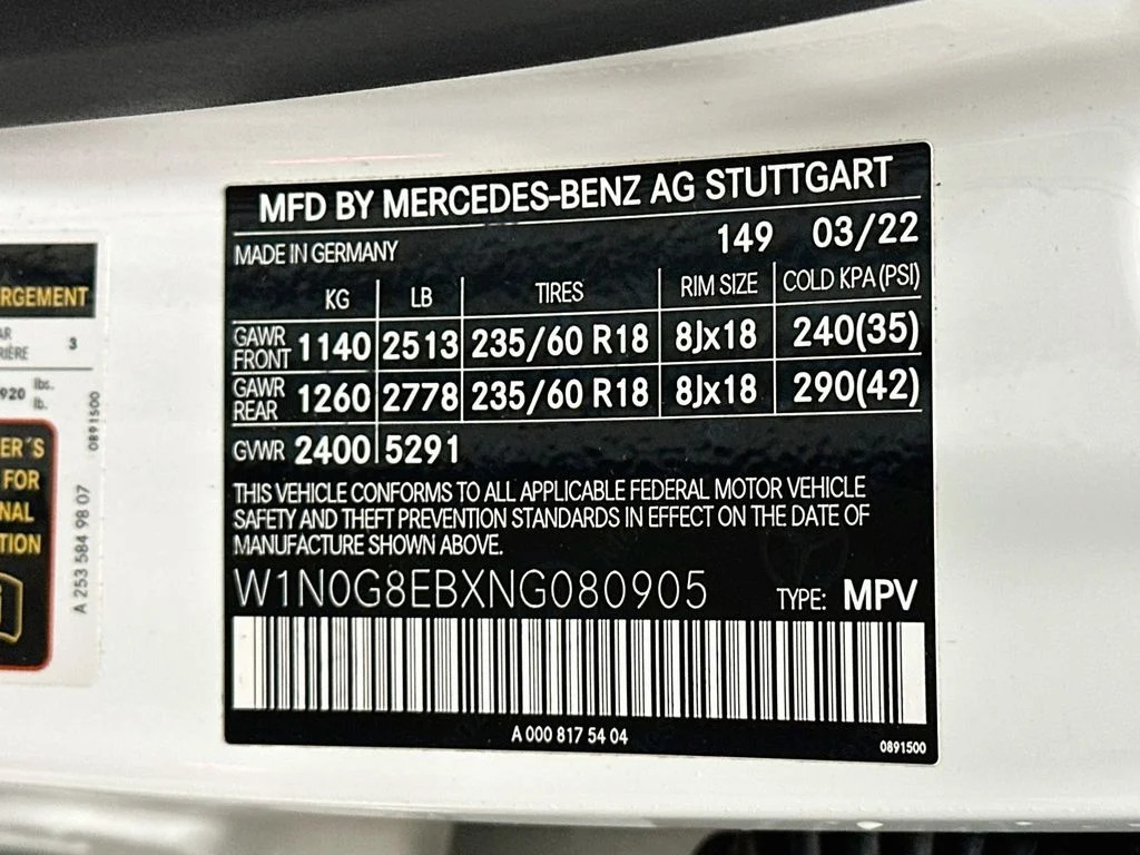 Certified Used 2022 Polar White Mercedes-Benz GLC 300 image 34