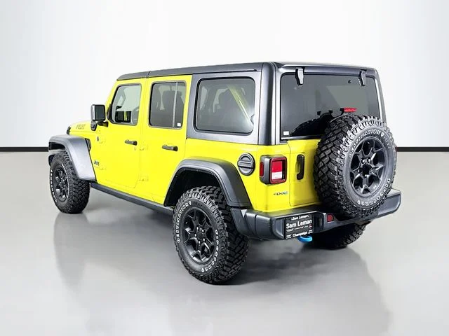 Used 2023 Yellow Jeep Willys 4xe image 5