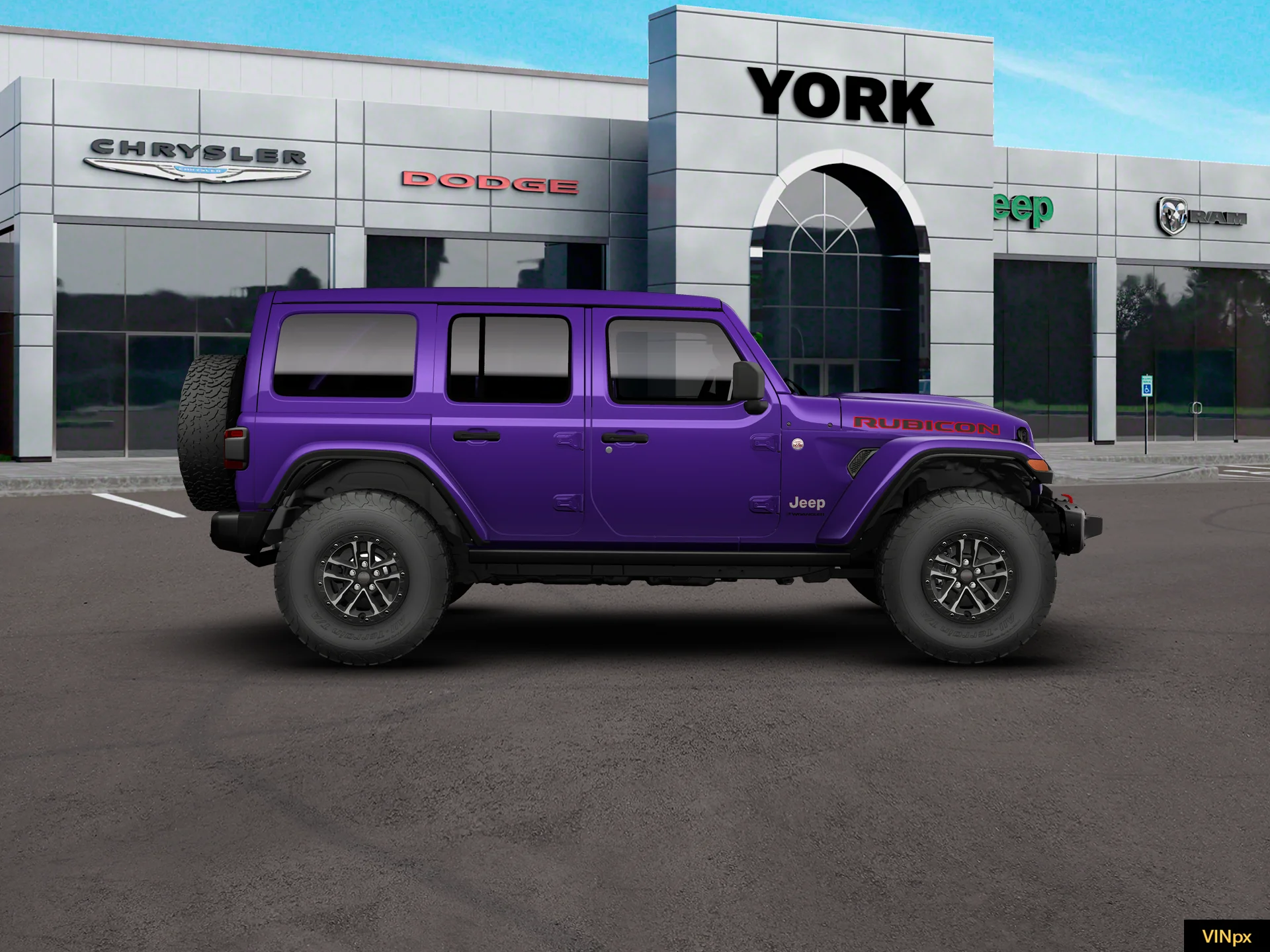 New 2026 Reign Exterior Paint Jeep Rubicon X image 9