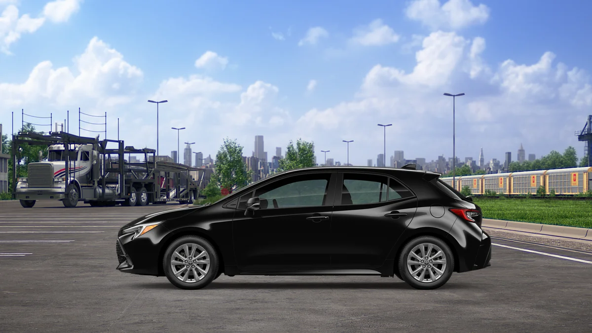 New 2026 Midnight Black Metallic Toyota SE image 4