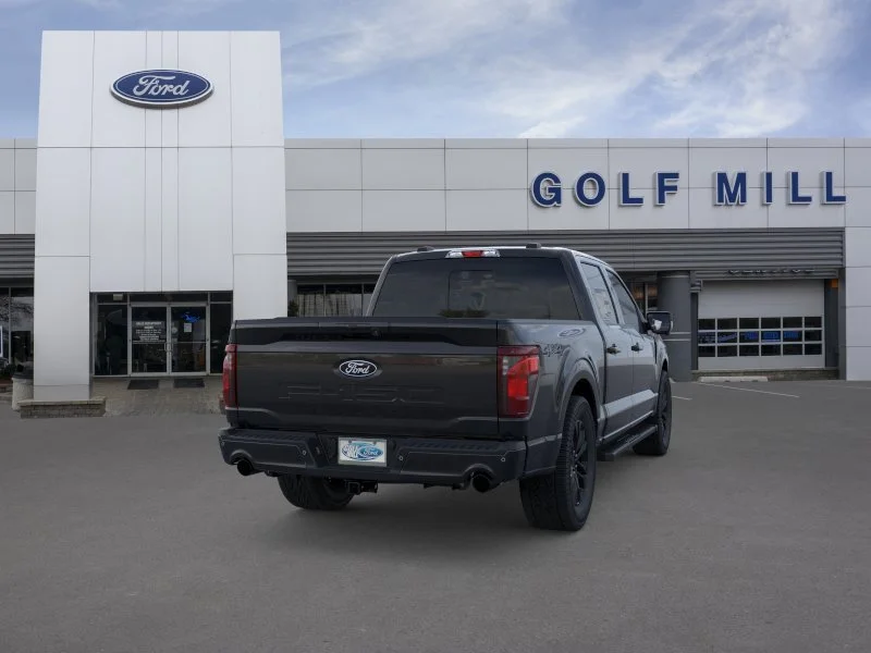 New 2026 Agate Black Metallic Ford XLT image 7