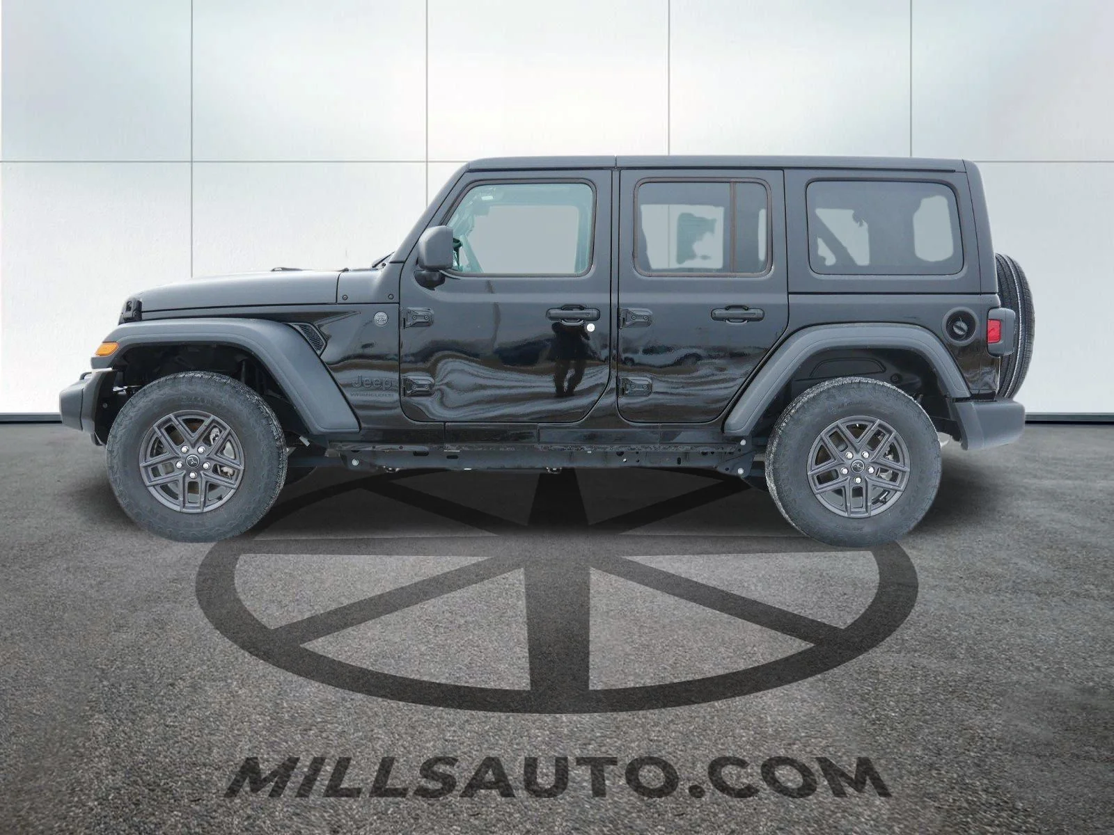 Used 2024 Jeep Wrangler 4-Door Sport S with VIN 1C4PJXDGXRW261562 for sale in Willmar, Minnesota