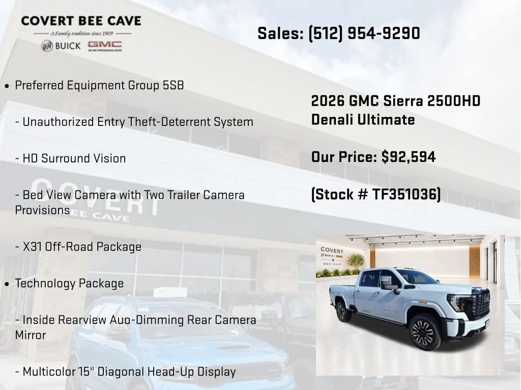 2026 GMC Sierra 2500HD Denali Ultimate - Photo 38