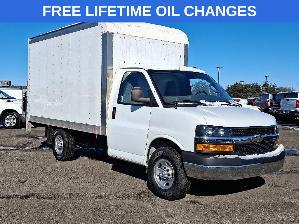 Used 2023 Summit White Chevrolet Work Van image 1