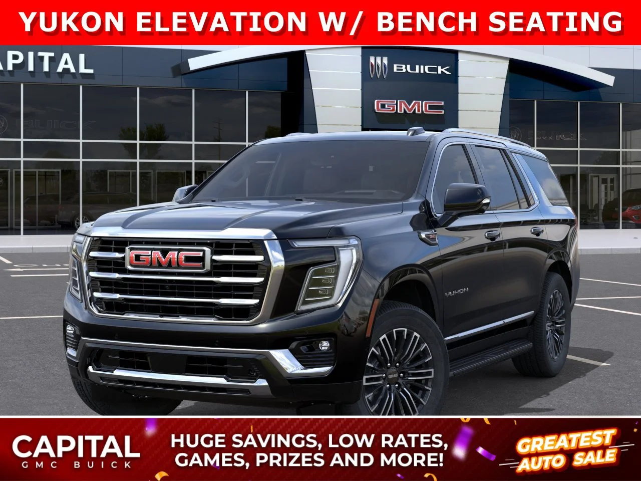 New 2026 ONYX BLACK GMC Elevation image 1