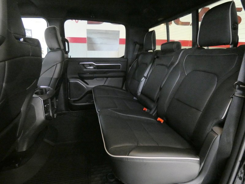 New 2027 Diamond Black Crystal Pearl-Coat Exterior Paint RAM Laramie Crew Cab 5