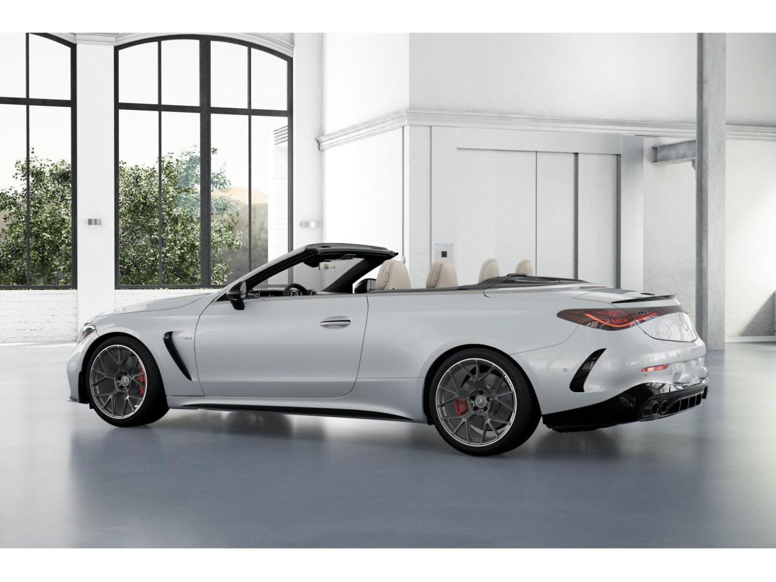 New 2027 MANUFAKTUR Moonlight White Metallic Mercedes-Benz AMG® CLE 53 4MATIC+ Cabriolet image 31