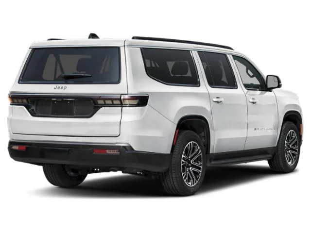 New 2026 Bright White Clear-Coat Exterior Paint Jeep Grand Wagoneer image 3
