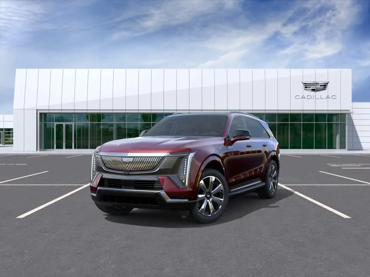 New 2026 Black Cherry Tintcoat Cadillac Luxury image 8