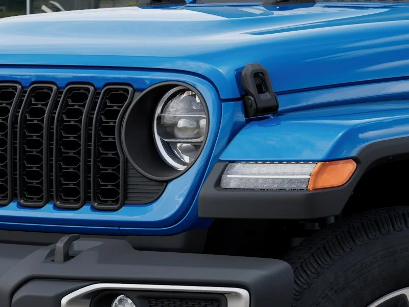 New 2026 Hydro Blue Pearl-Coat Exterior Paint Jeep Sahara image 10