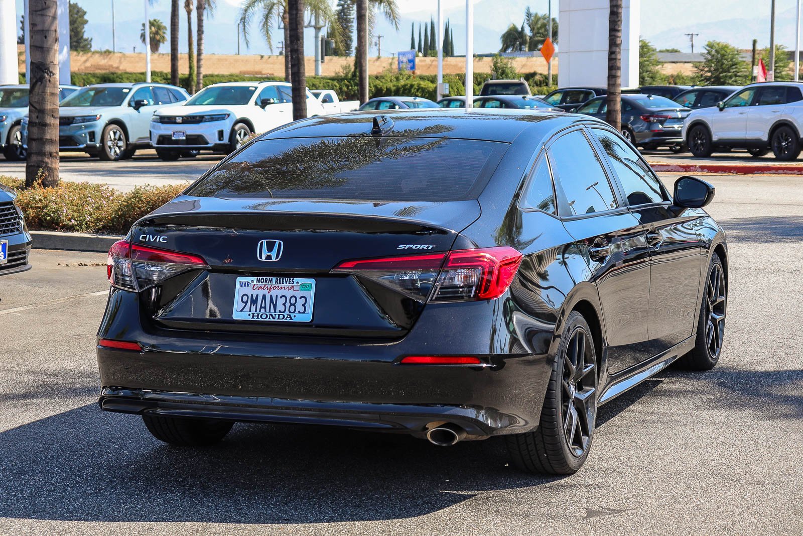Certified Used 2024 Crystal Black Pearl Honda Sport image 11