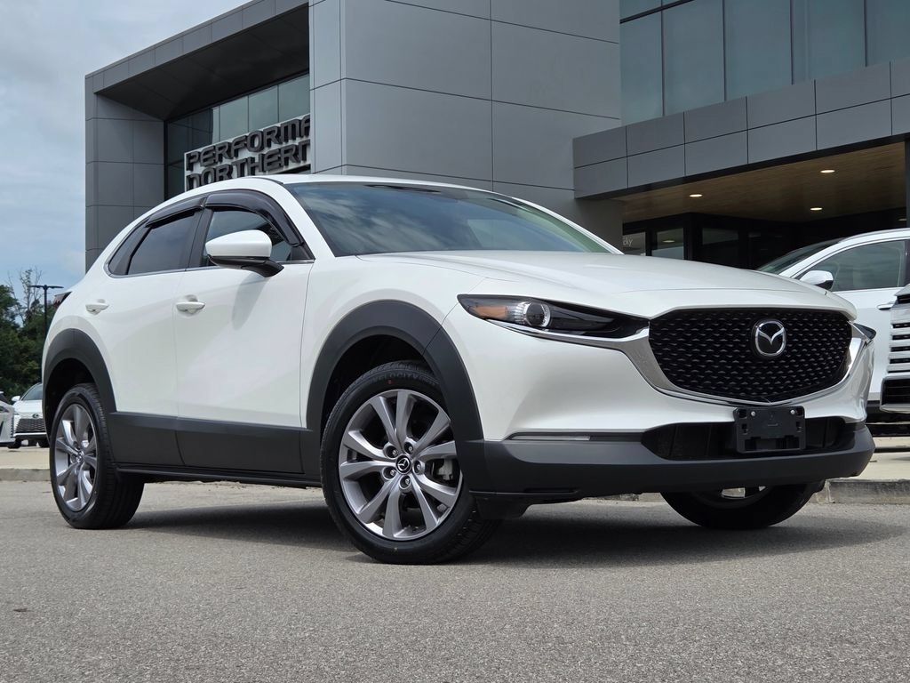 Used 2021 Snowflake White Pearl Mica Mazda Select image 2