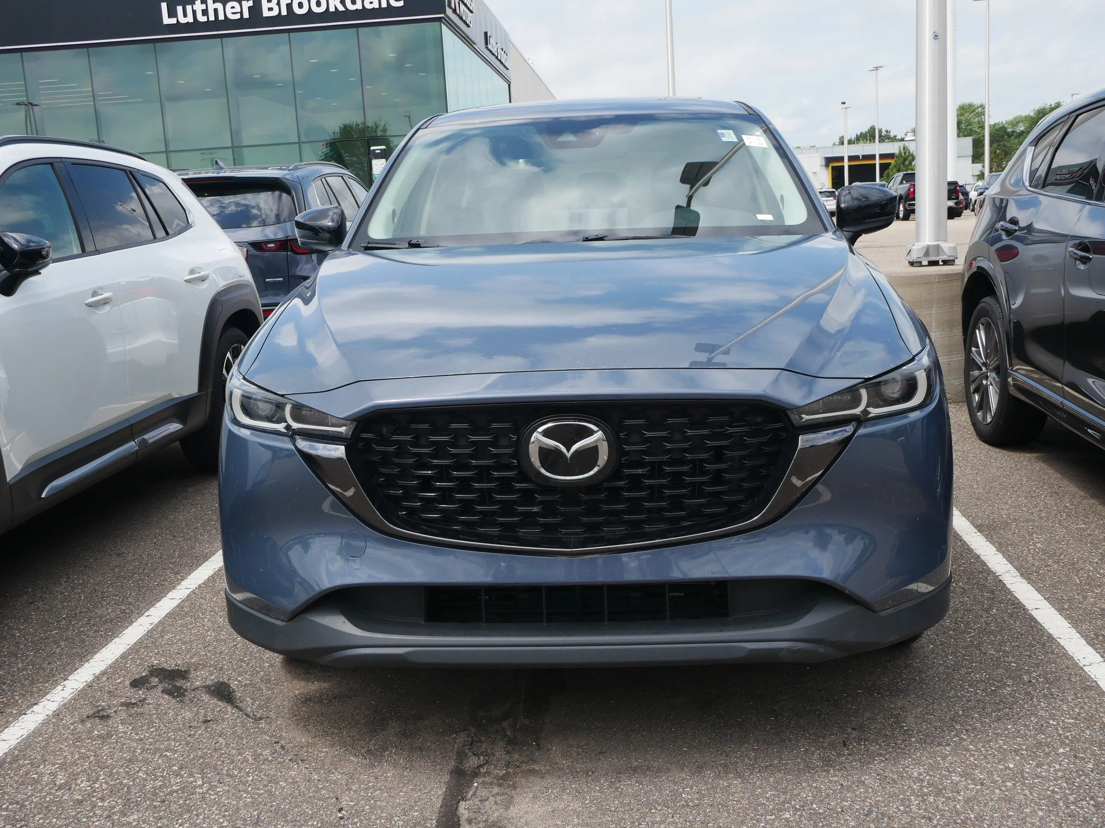 Used 2025 Mazda CX-5 S Carbon Edition with VIN JM3KFBCM7S0575045 for sale in Brooklyn Center, Minnesota