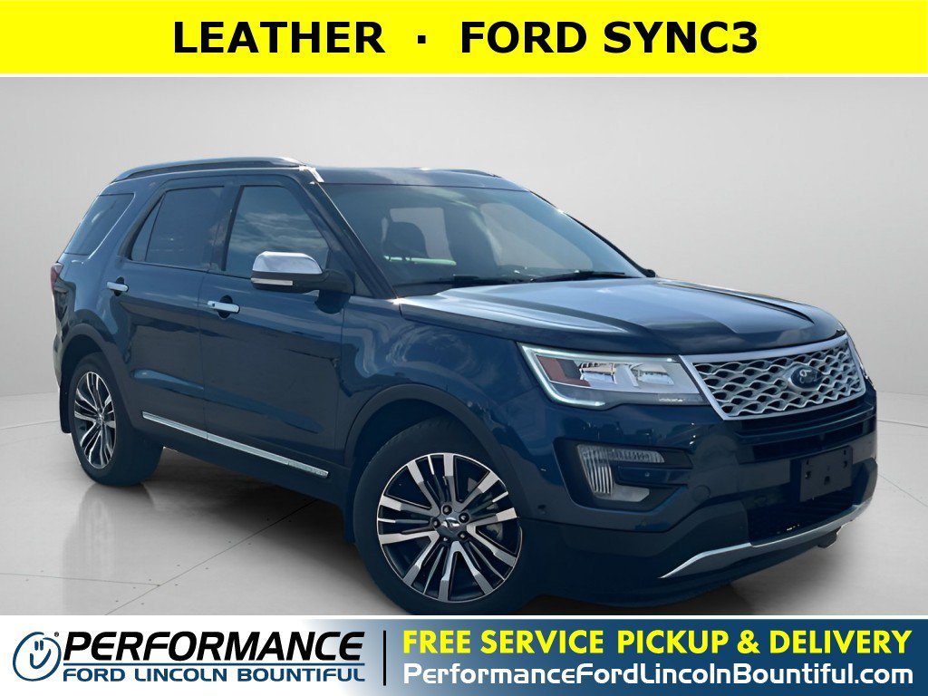 Used 2017 Blue Ford Platinum image 1