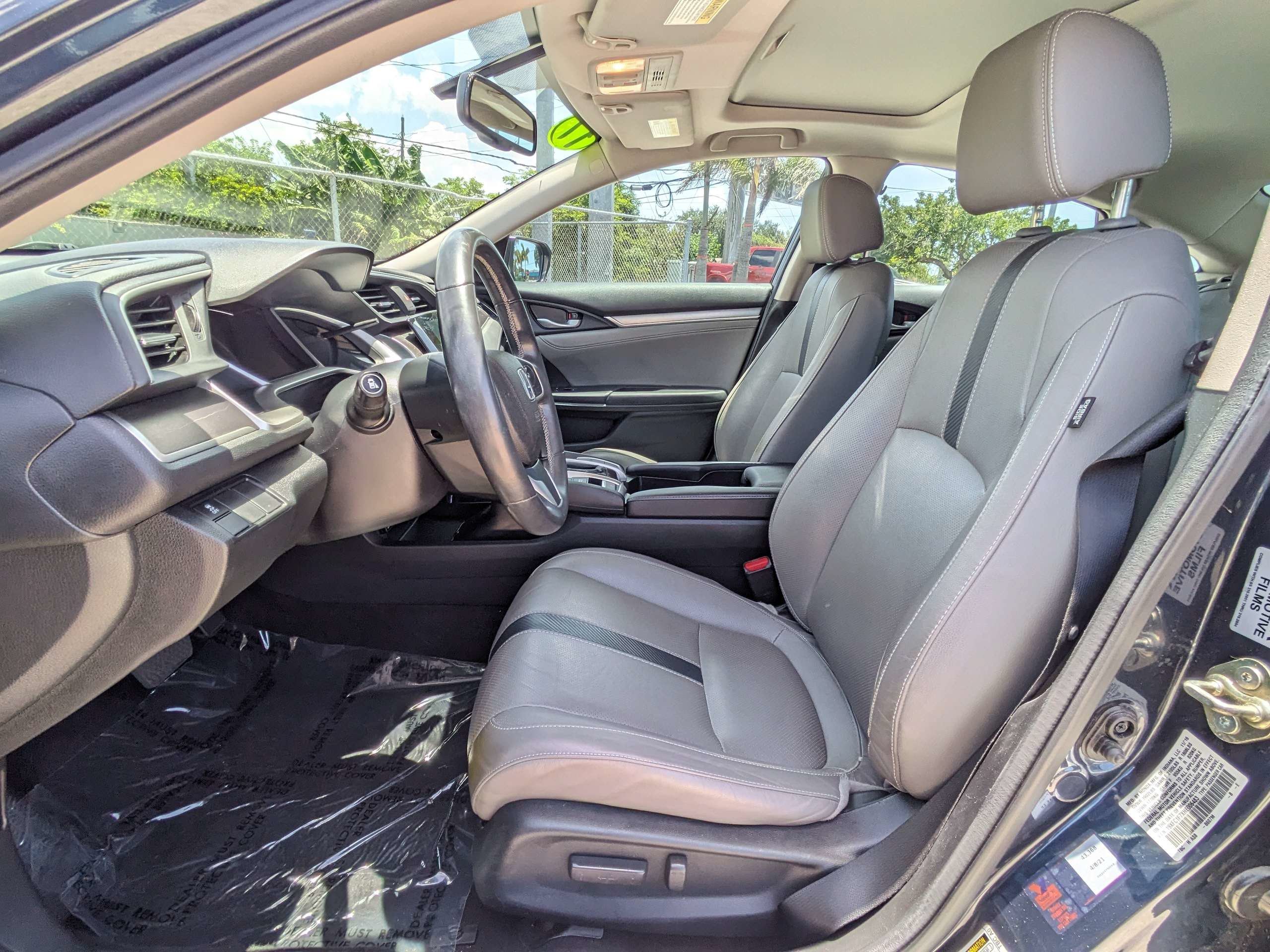 Certified Used 2017 Blue Honda EX-L image 19