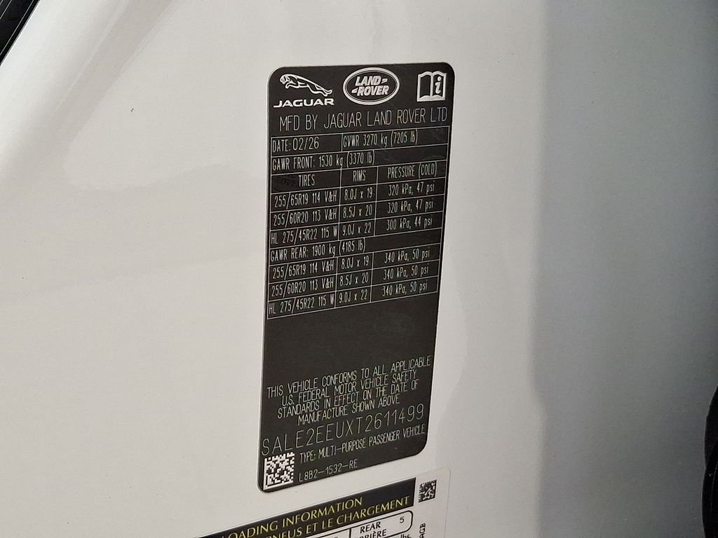 New 2026 Fuji White Land Rover X-Dynamic SE image 20
