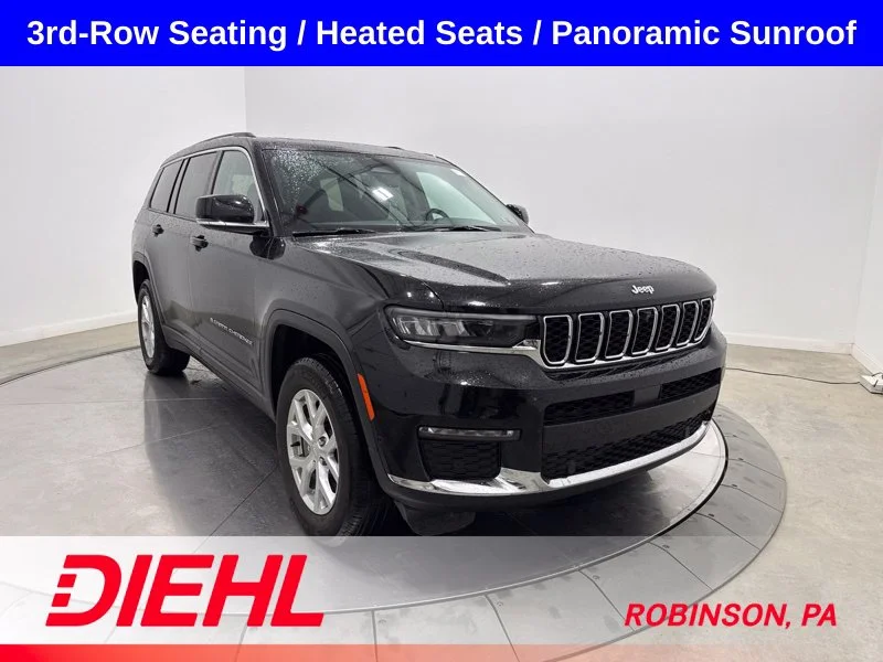 Used 2023 Black Jeep Limited image 1