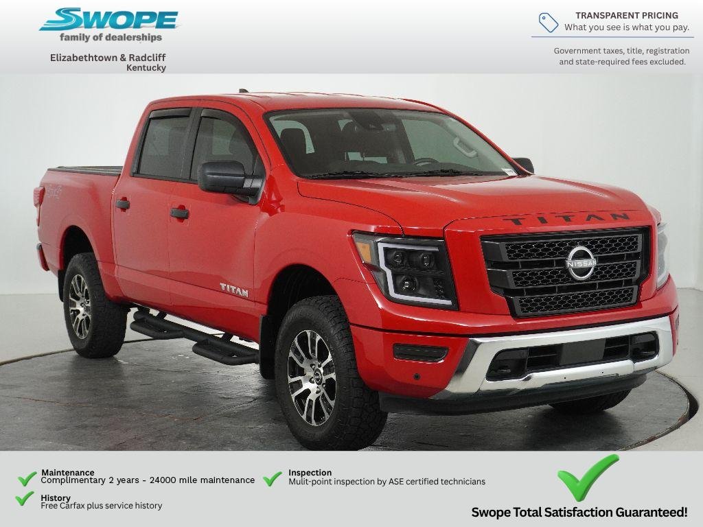 Used 2023 Red Alert Nissan SV image 1