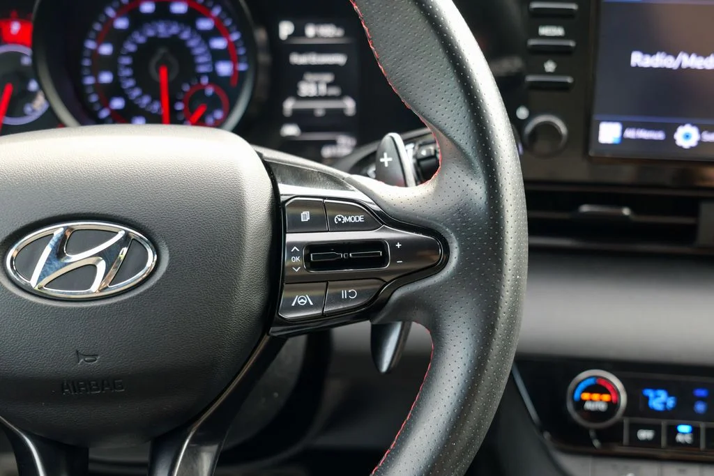 Used 2021 Ceramic White Hyundai N Line image 44