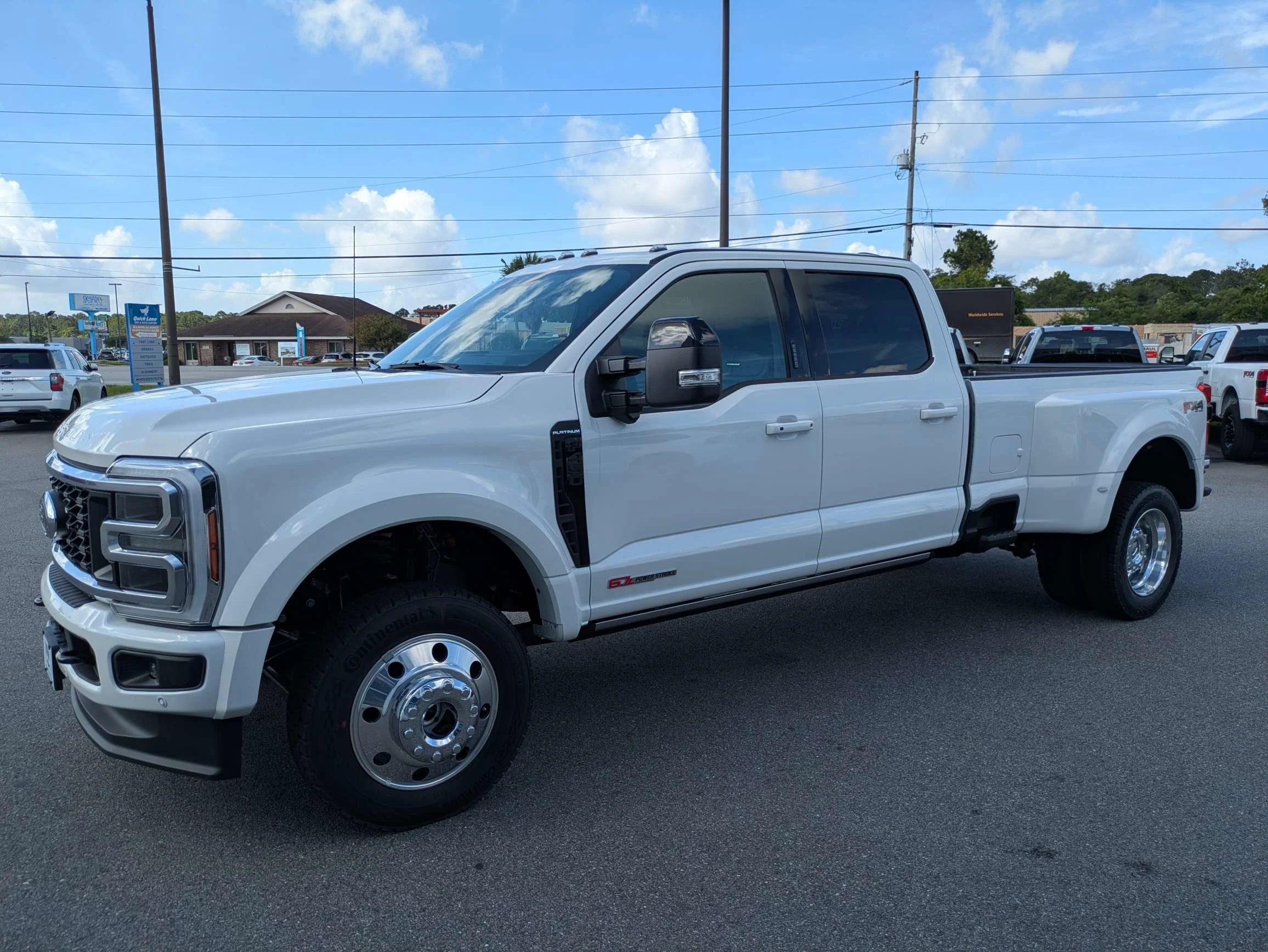 New 2026 Star White Metallic Tri-Coat Ford F-450® Platinum® image 8