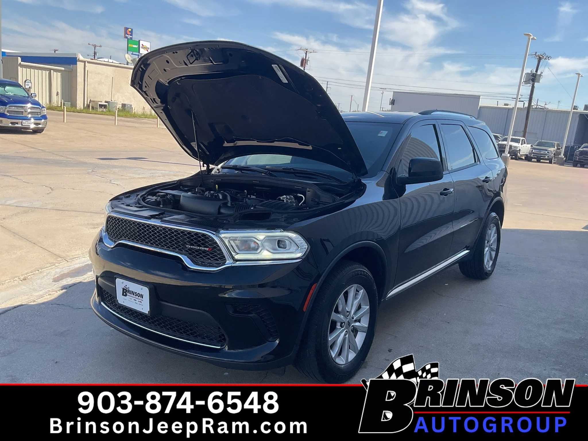 Used 2023 DB Black Clearcoat Dodge SXT image 13