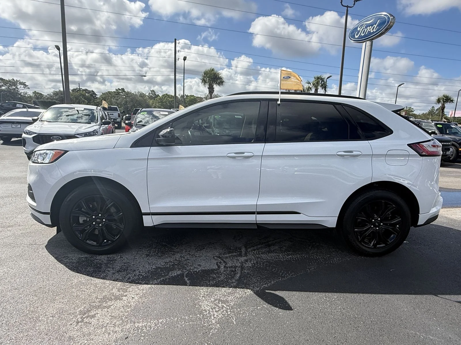 Certified Used 2024 White Ford SE image 8