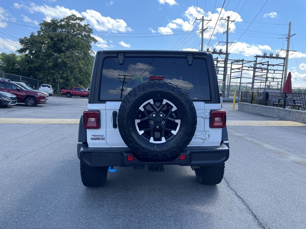 Used 2024 White Jeep Rubicon 4xe image 4