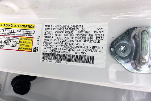 Used 2025 White Honda Sport image 17