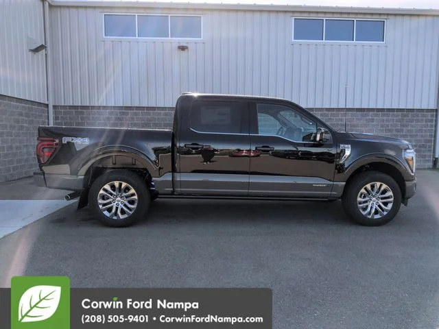 New 2026 Agate Black Metallic Ford King Ranch image 2