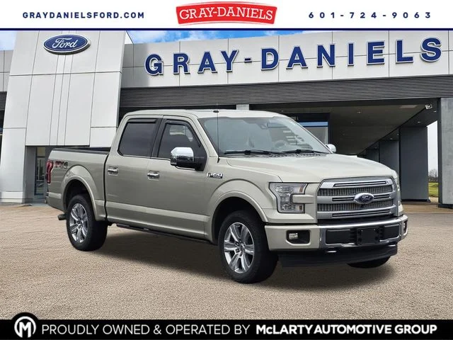 Used 2017 Oxford White Ford Platinum image 1