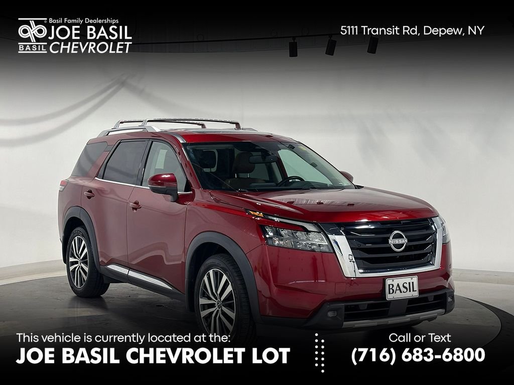 Used 2022 Red Nissan Platinum image 1