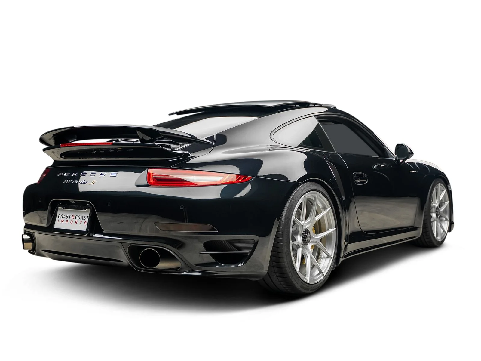 Used 2015 Black Porsche Turbo S image 23