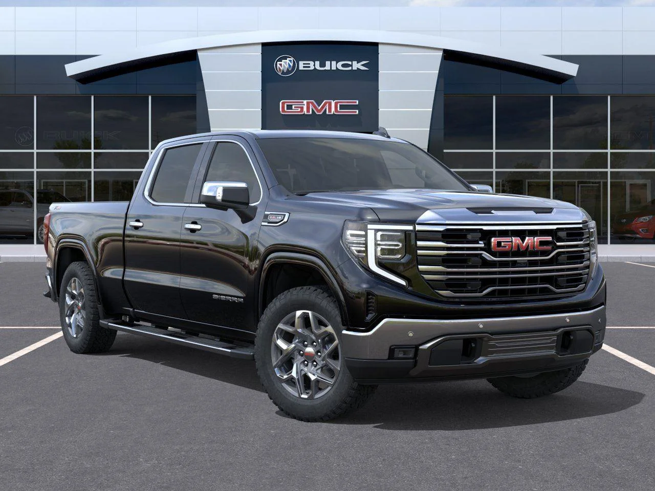 New 2026 Onyx Black GMC SLT image 7