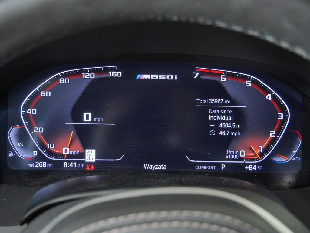 Used 2019 Orange BMW M850i xDrive image 51