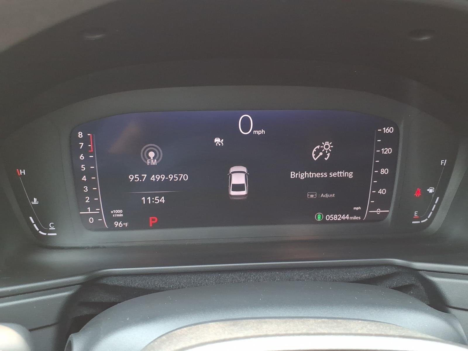 Used 2024 WHITE Honda EX image 12