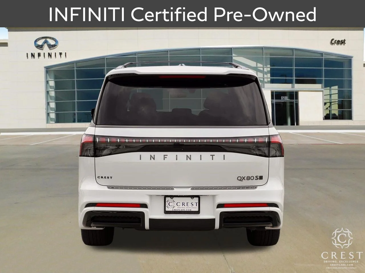 Certified Used 2026 Radiant White INFINITI SPORT image 4