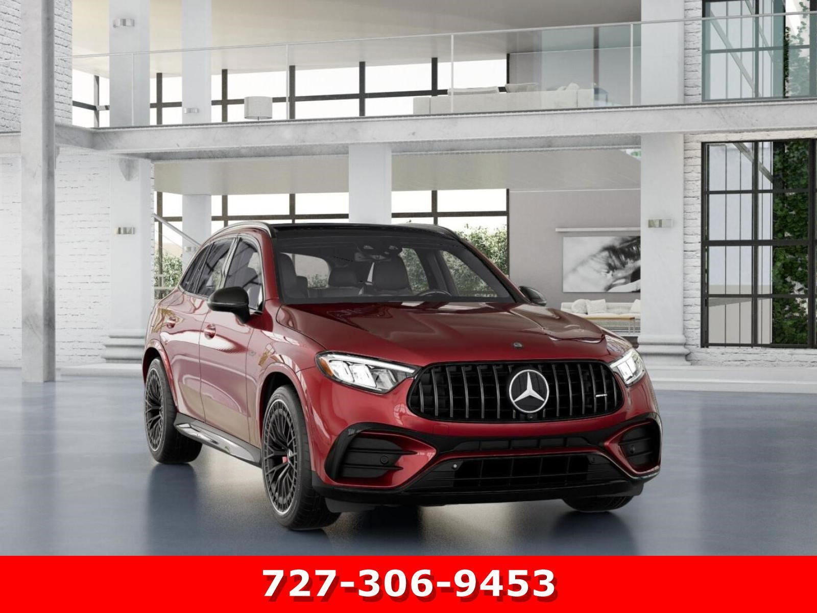 New 2026 MANUFAKTUR Patagonia Red Metallic Mercedes-Benz AMG® GLC 43 image 51
