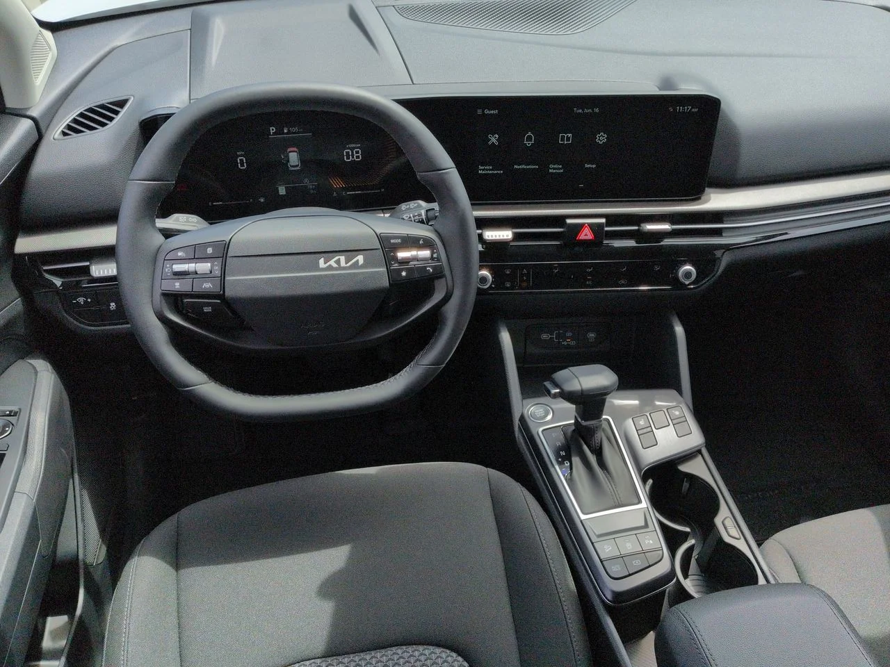 New 2026 Glacial White Pearl Kia LX image 21