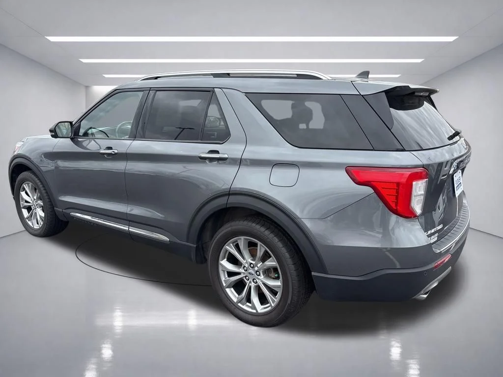 Used 2022 Carbonized Gray Metallic Ford Limited image 4