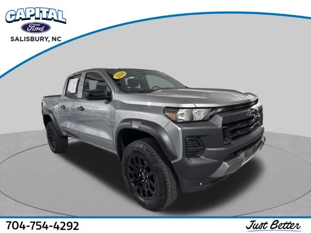 Used 2024 Gray Chevrolet Trail Boss image 1