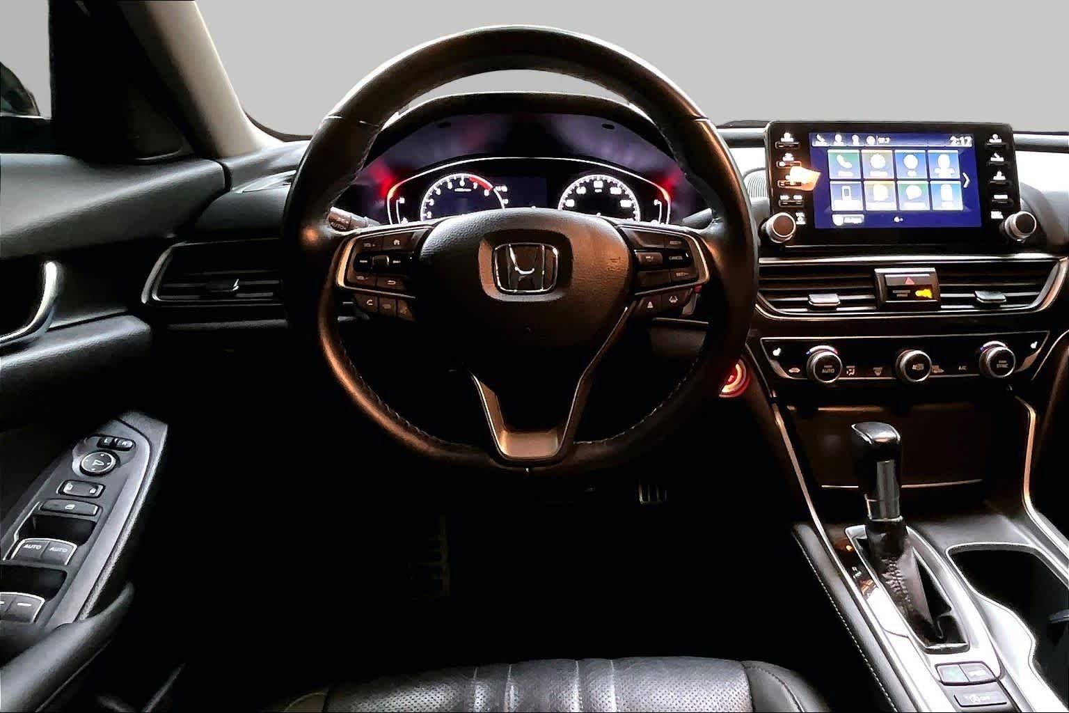 Used 2022 Platinum White Pearl Honda Sport SE image 5