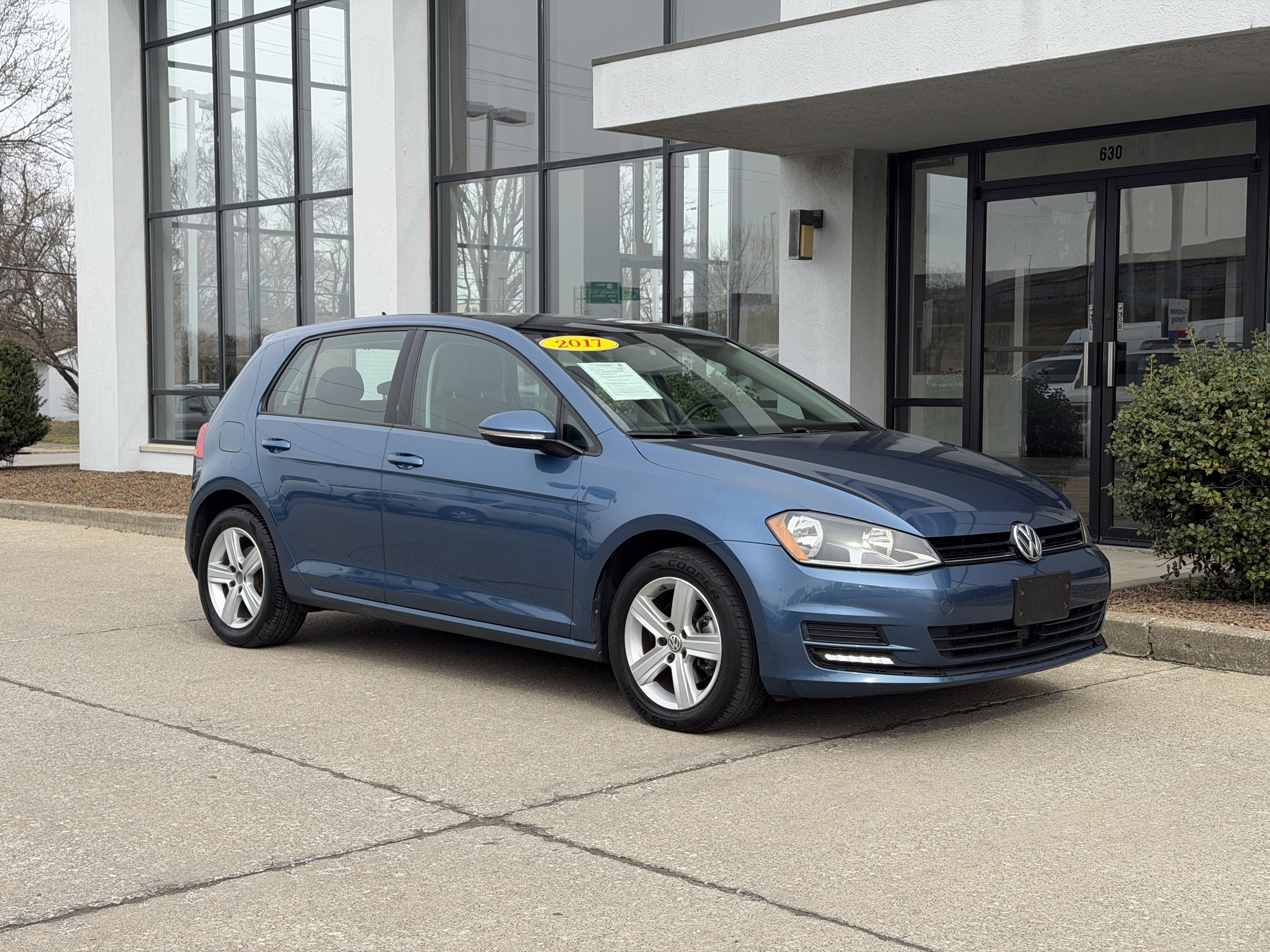 Used 2017 Volkswagen Golf Wolfsburg Edition with VIN 3VW217AUXHM009357 for sale in Jeffersonville, IN